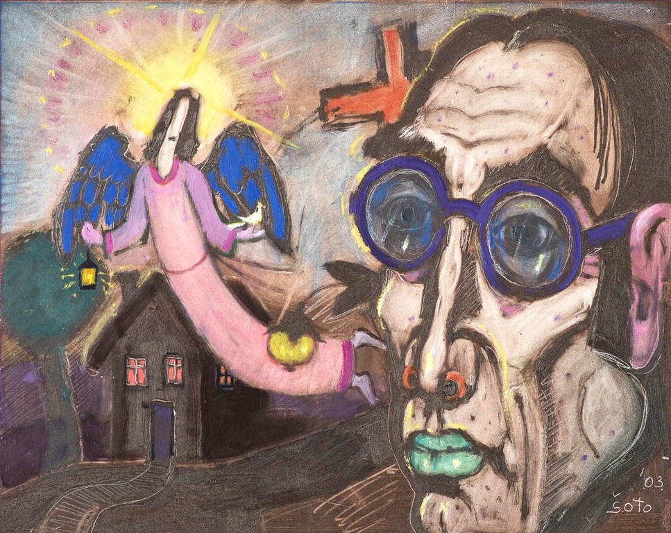 Angel of Light - Oil on hardboard