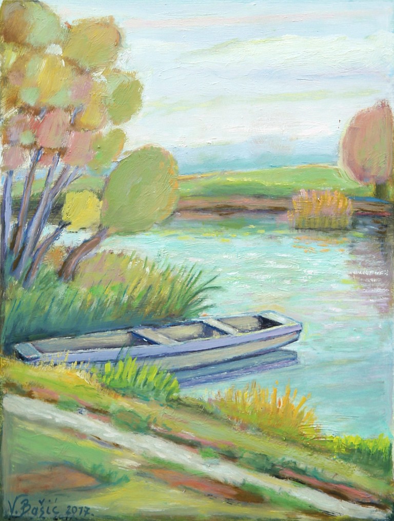 Autumn II - Oil on hardboard