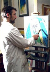 Vladimir Bašić Šoto at work