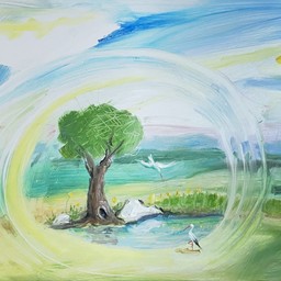 Birds at the spring - photo 1