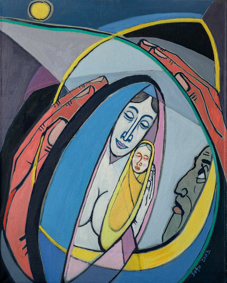 Family - Oil on canvas