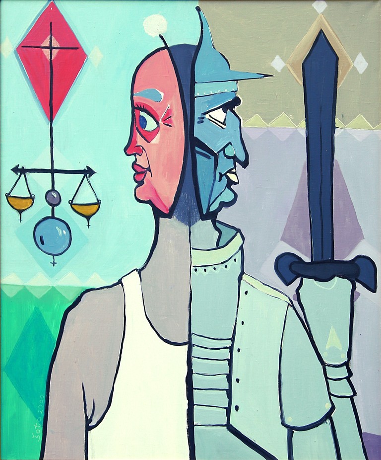 Hypocrite - Oil on canvas