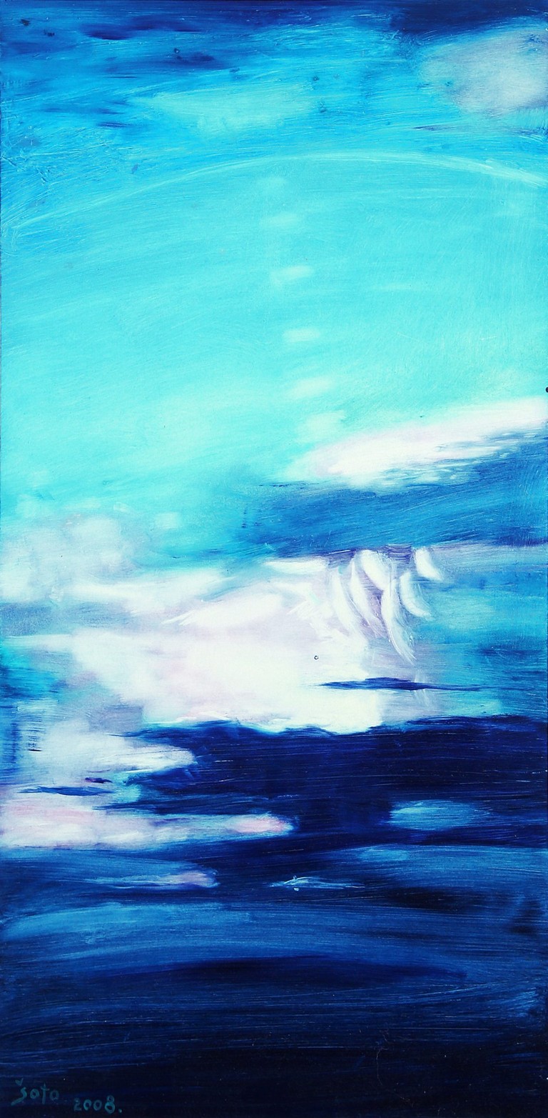 Morning I - Oil on hardboard