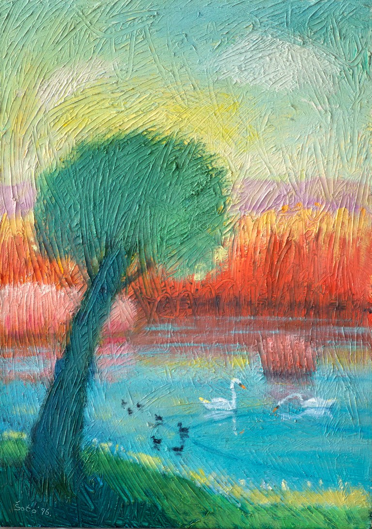 Mrežnica - Oil on canvas