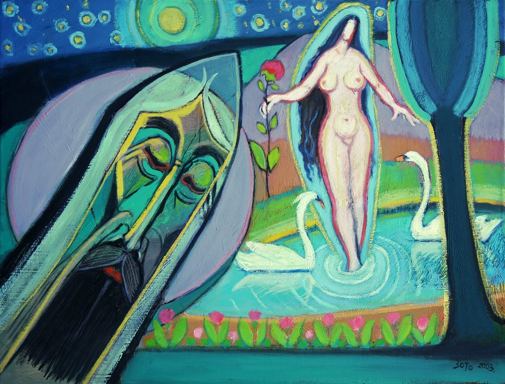 Old man’s sons - Oil on canvas