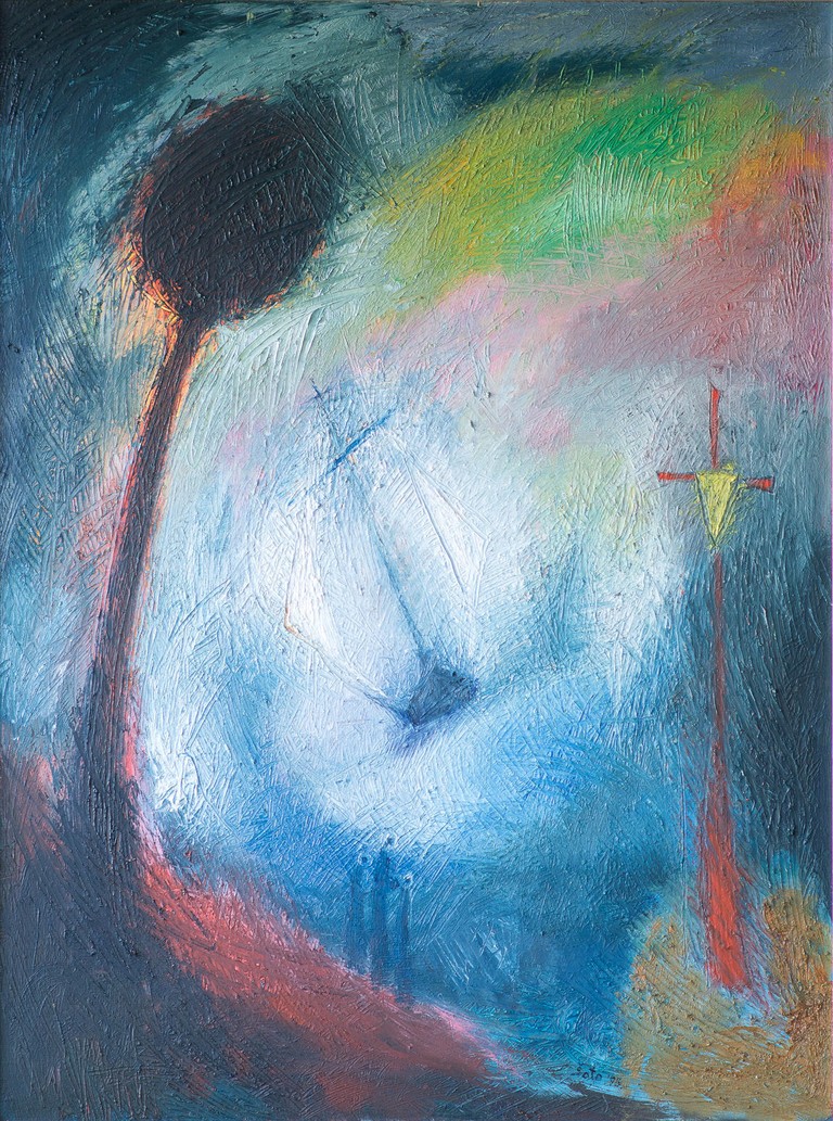 Storm - Oil on canvas